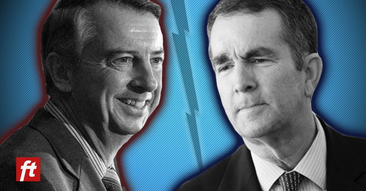 Ed Gillespie and Ralph Northam