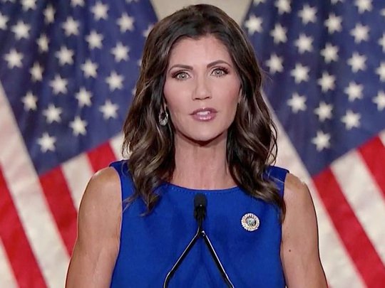 ‘The Left Wants To Re-Write Our History’: Gov. Kristi Noem Criticizes ...