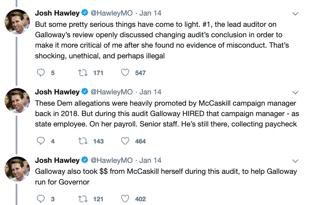 Hawley tweets