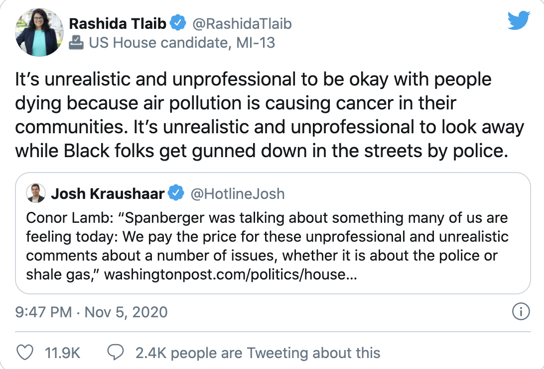 tlaib tweet