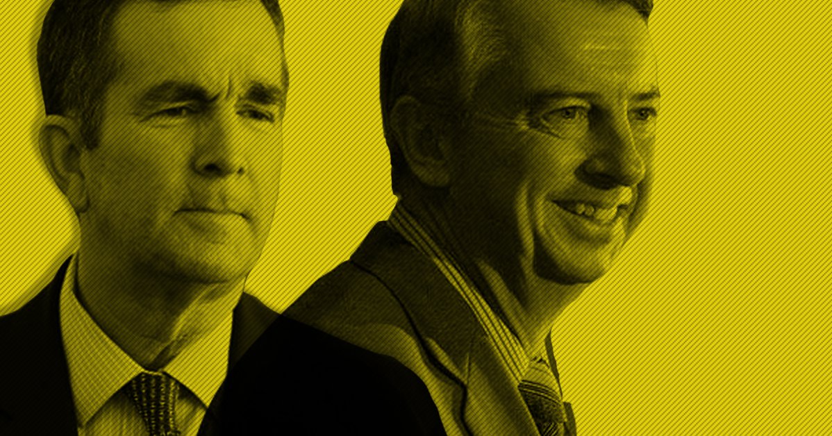 Ralph Northam and Ed Gillespie