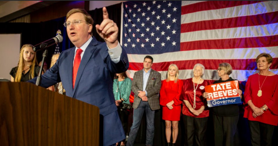 Republican Tate Reeves Wins Mississippi Governor Race